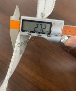 Dây đai dệt cường lực Polyester 5cm – 5 tấn – Màu trắng