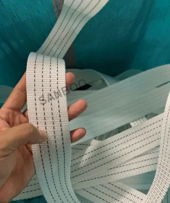 Dây đai vải Polyester cường lực 5cm – 3 Tấn – Màu trắng