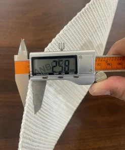 Dây đai vải Polyester cường lực 10cm – trắng