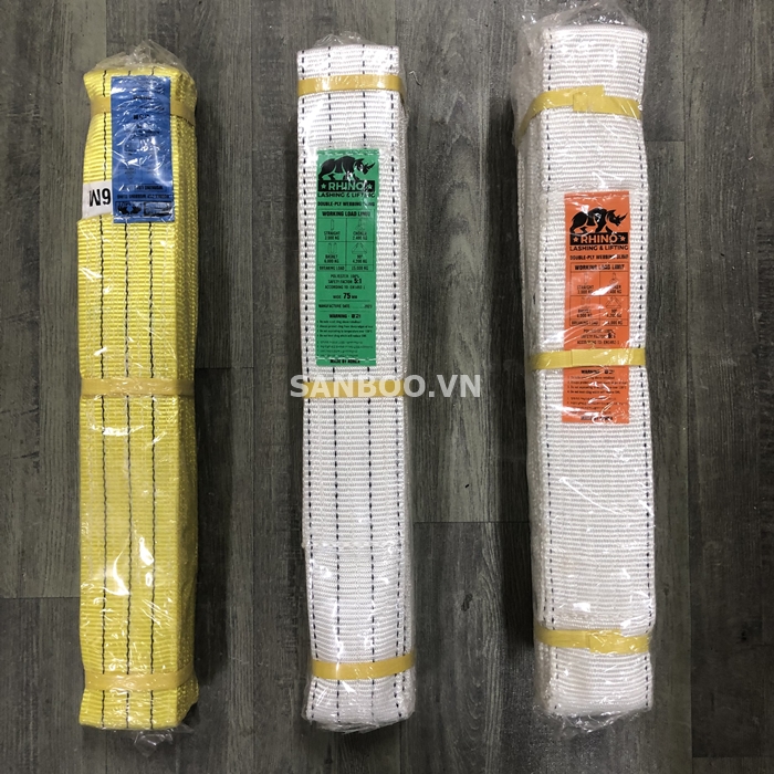 Dây cáp vải cẩu hàng 3 tấn
