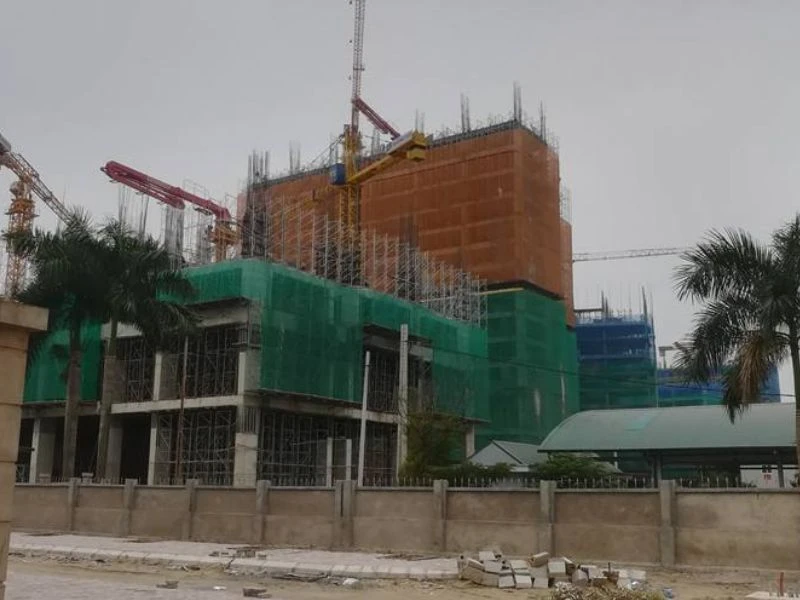 lưới che bụi an toàn công trình lưới che bụi an toàn công trình
