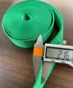 Dây đai vải Polyester cường lực chằng hàng 3cm – màu xanh