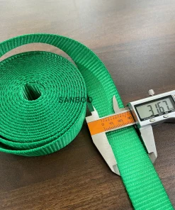 Dây đai vải Polyester cường lực chằng hàng 3cm – màu xanh