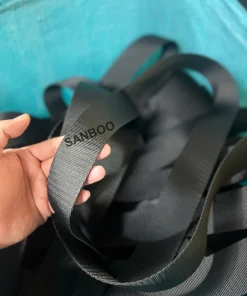 Dây đai cường lực Polyester Màu đen – 5cm – Tải 3 tấn
