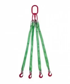 Bộ Sling Cáp Vải Trùm 4 Chân 2 Tấn