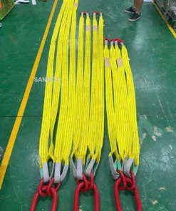 Bộ Sling Cáp Vải Trùm 4 Chân 3 Tấn