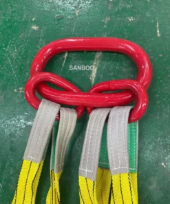 Bộ Sling Cáp Vải Trùm 4 Chân 3 Tấn