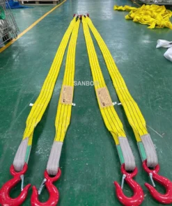 Bộ Sling Cáp Vải Trùm 4 Chân 3 Tấn