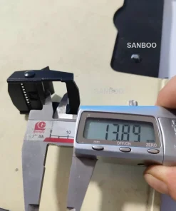 Khóa cam chằng hàng 2.5cm đen – 27gram