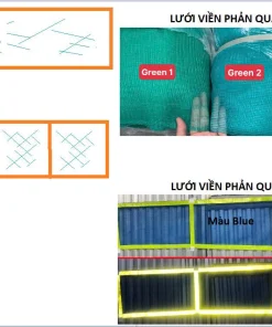 Lưới chắn lan can an toàn lối đi HDPE – Blue xanh dương