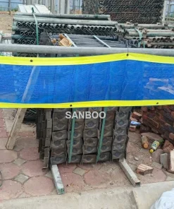 Lưới chắn lan can an toàn lối đi HDPE – Blue xanh dương