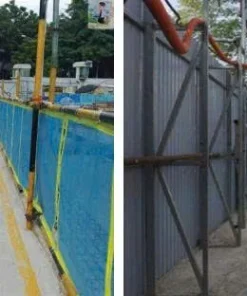 Lưới chắn lan can an toàn lối đi HDPE – Blue xanh dương
