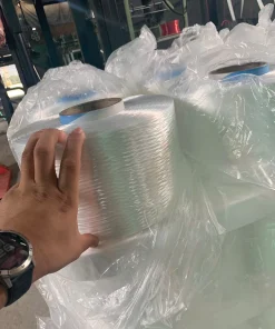 Sợi Polyester trắng
