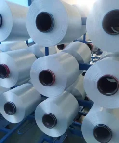 Sợi Polyester trắng