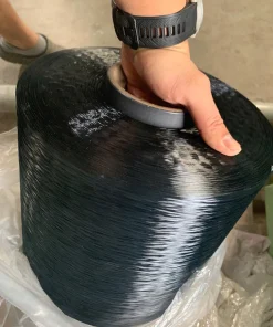 Sợi Polyester đen